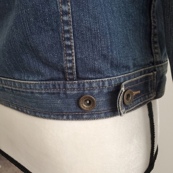 Lauren Jeans Co. Premium Women's Denim Jacket Size Extra Small - Picture 13 of 15